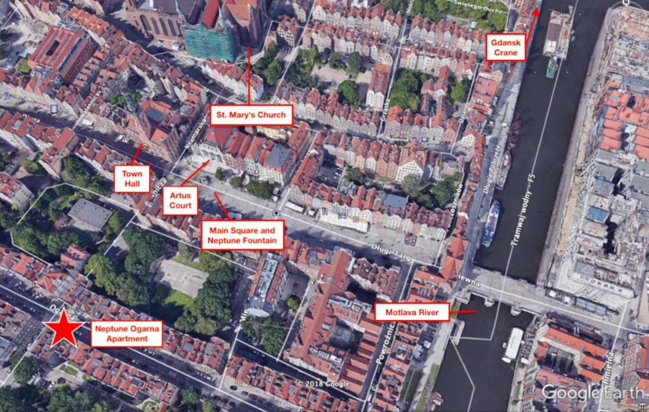 Old Town Super Apartment Ogarna Gdansk Ngoại thất bức ảnh